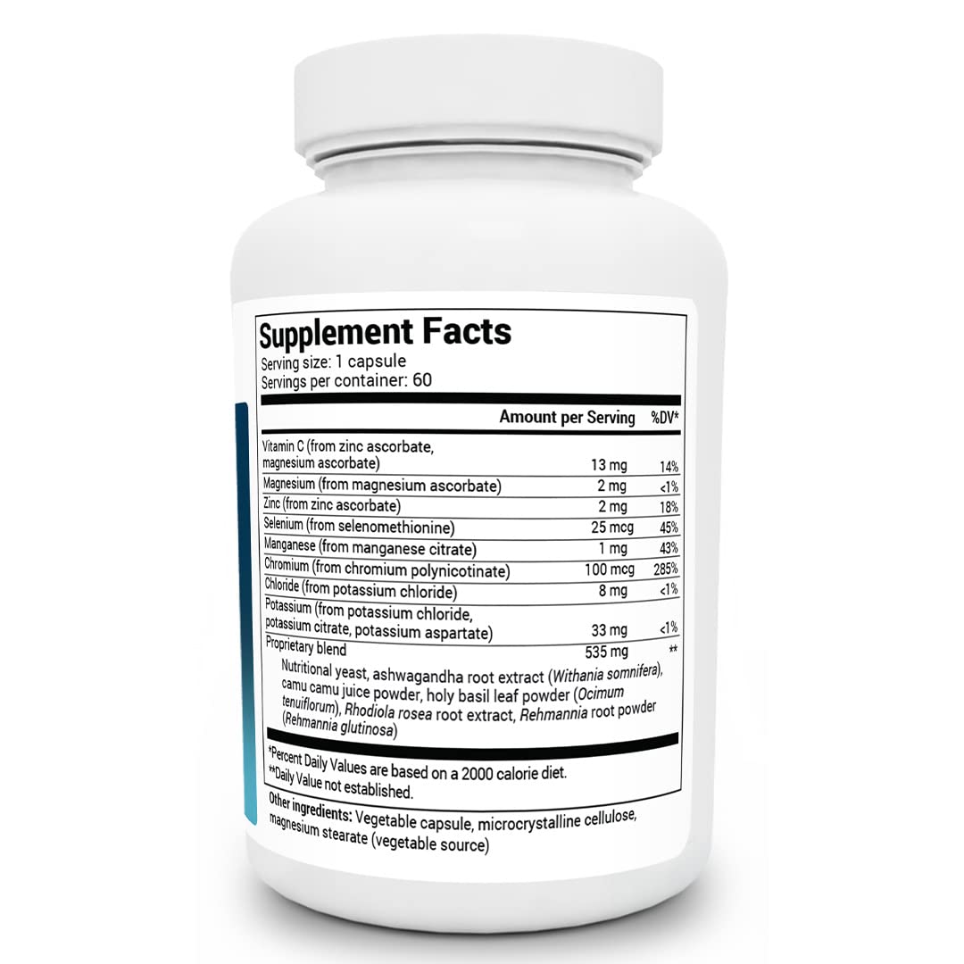 Dr. Berg Adrenal & Cortisol Supplement New Formula - Adrenal Supplement & Cortisol Dr. Berg Nutritionals uk supplements