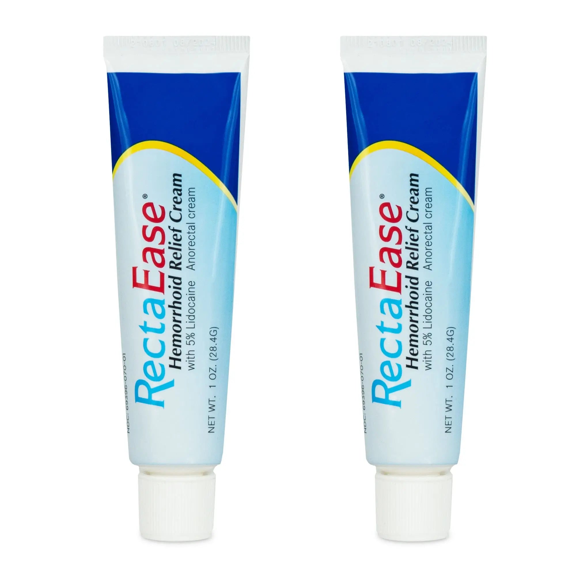 RectaEase (2 Pack) 5% Lidocaine Hemorrhoid Relief Cream 1 oz Tube, Anorectal Cream, Rapid Numbing Relief, Hemorrhoid Treatment from Itch and Burn RectaEase uk supplements