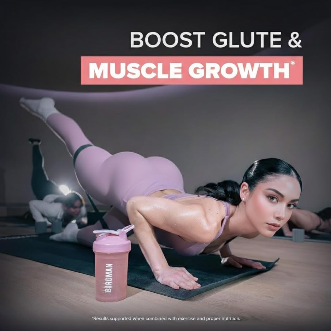 BIRDMAN Creatine for Women | Creatine Monohydrate Powder with Myo & D-Chiro Inositol, Hyaluronic Acid, Zinc, Electrolytes and Vitamins | Sugar Free, Pink Lemonade | 30 Servings BIRDMAN uk supplements