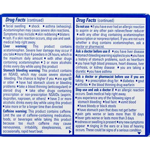 Goody's Extra Strength Powders | Fast Pain Relief | Aspirin & Caffeine | 24 Count Goody's uk supplements