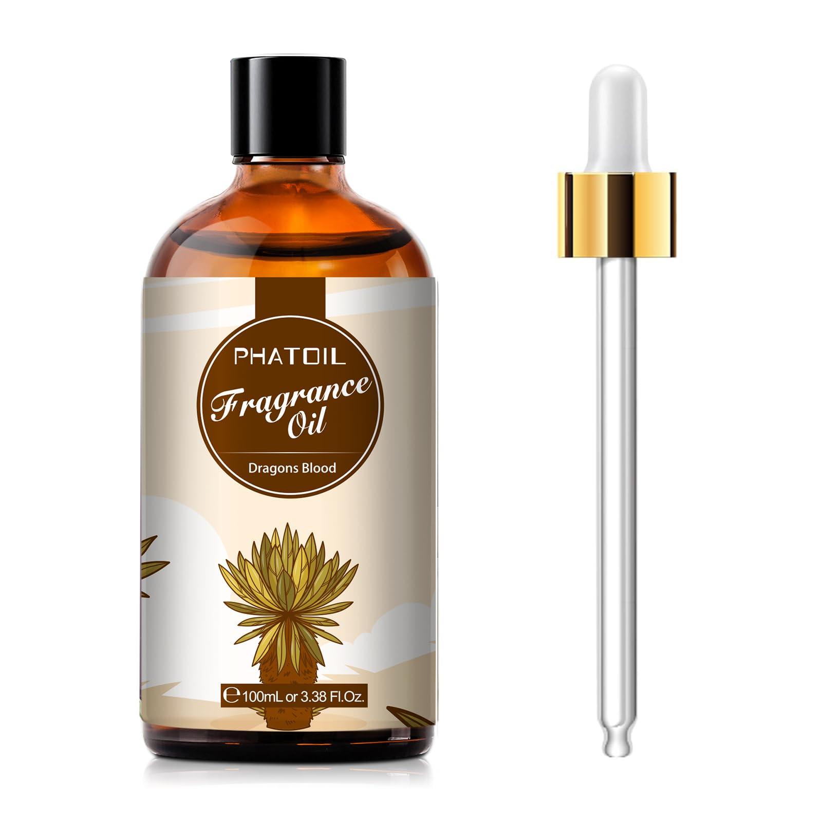 PHATOIL 3.38FL.OZ Dragons Blood Fragrance Oils for Aromatherapy, Essential Oils PHATOIL uk supplements