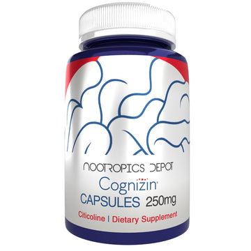 Nootropics Depot Cognizin Citicoline Capsules | 60 Count | Choline Supplement | Brain Health Supplement | Regulates Memory and Cognitive Function | Supports Attention, Focus and Recall Nootropics Depot uk supplements