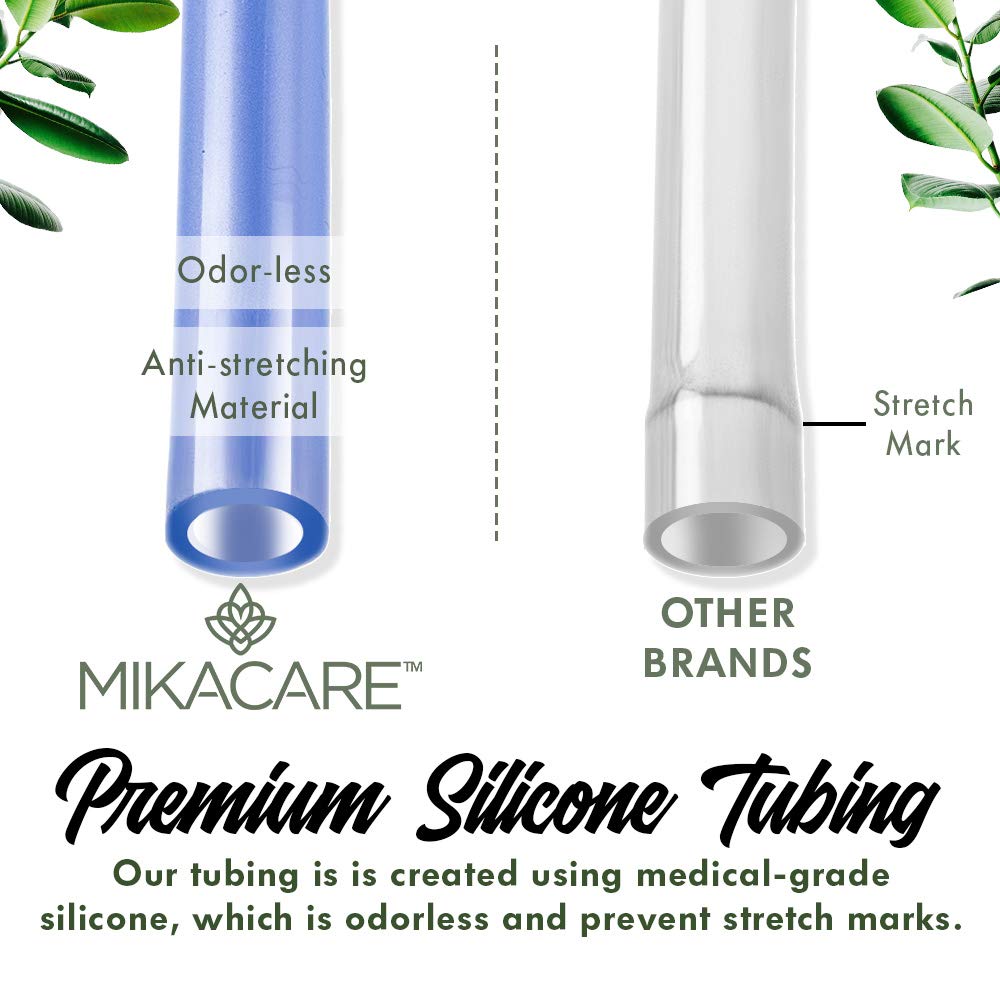Mikacare Enema Bag Kit Clear Non-Toxic Silicone. for Coffee and Enema Kit for Colon Cleansing - Enema Detox Mikacare uk supplements