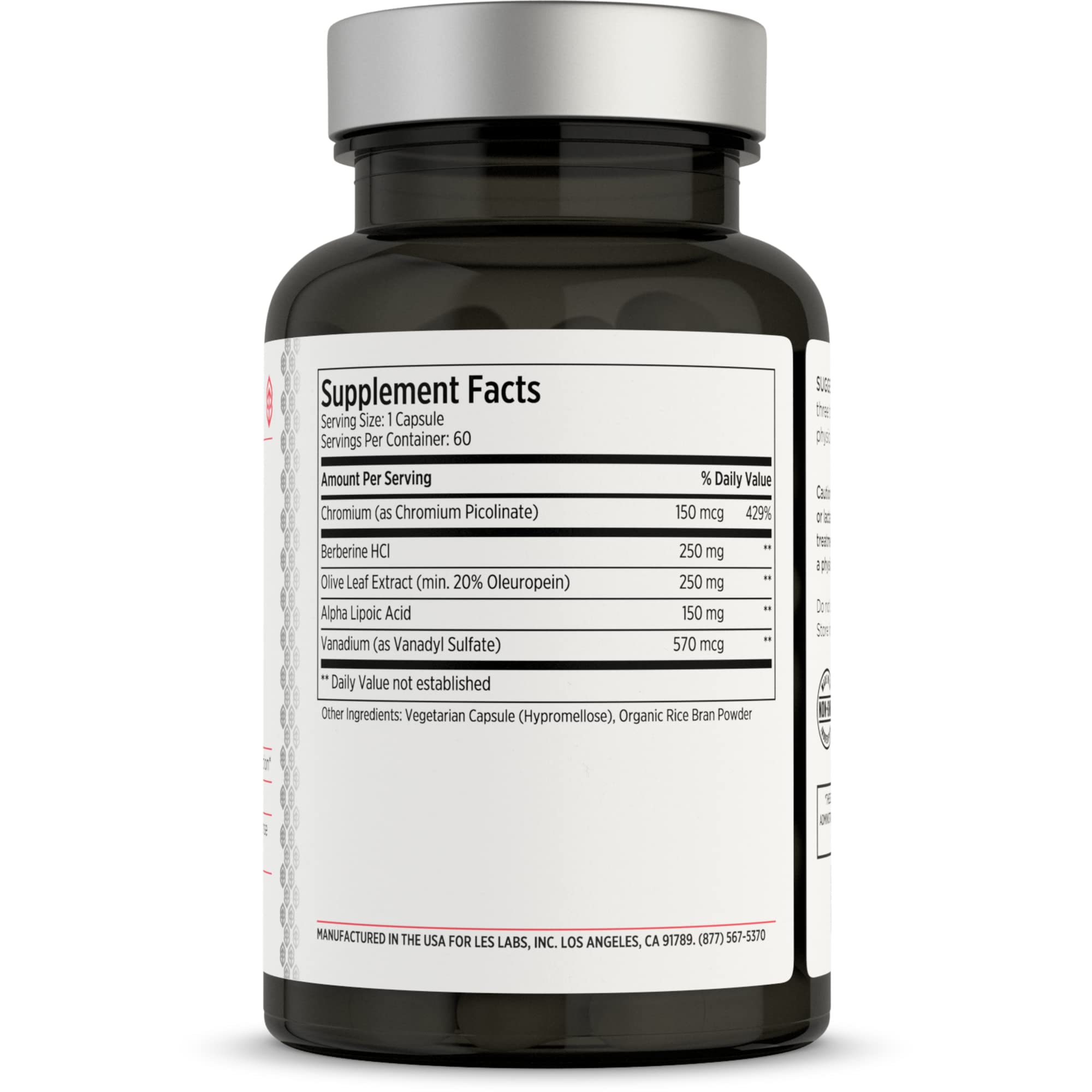 LES Labs Insulin Health – Metabolic Health and Support, Lipid & Carbohydrate Metabolism LES Labs uk supplements