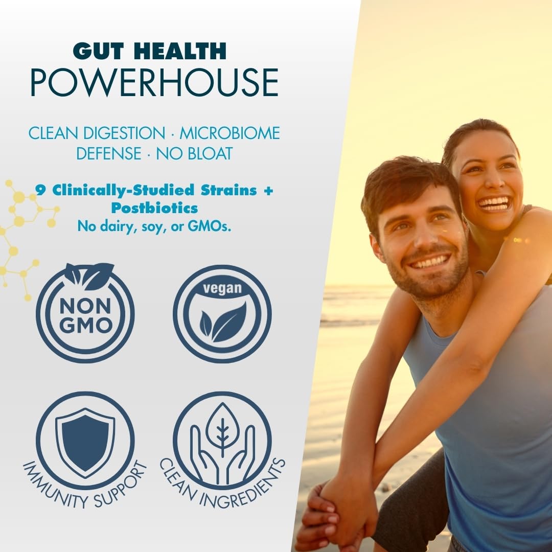 myPEAK PeakBiotic: The Ultimate Vegan Synbiotic with 50 Billion CFU Probiotics Prebiotics Postbiotics Modbiotics and Gut Lining to Enhance Digestion, Skin, and Mood with 2-Month Supply, 60 Capsules myPEAK uk supplements