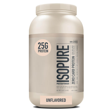 Isopure Unflavored Protein, 25g Whey Isolate, Zero Carb & Keto Friendly, 47 Servings Isopure uk supplements