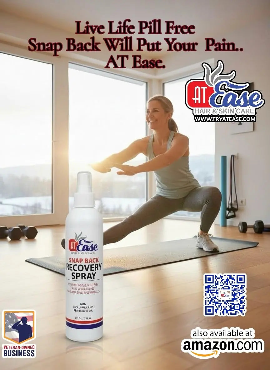 AT Ease Snap Back Recovery Muscle Spray AT Ease uk supplements