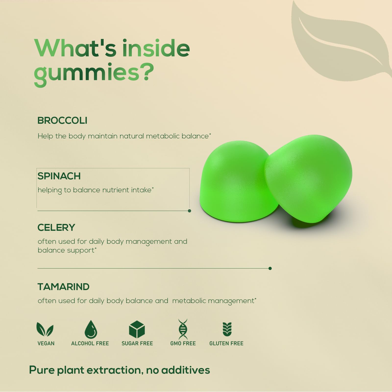 Greenshoots Super Food Gummies with Super Greens Blend, Vitamin A & C – Broccoli, Spinach, Moringa & Chlorella – Vegan, Sugar Free, Daily Nutrition Support, 60 Gummies Greenshoots uk supplements
