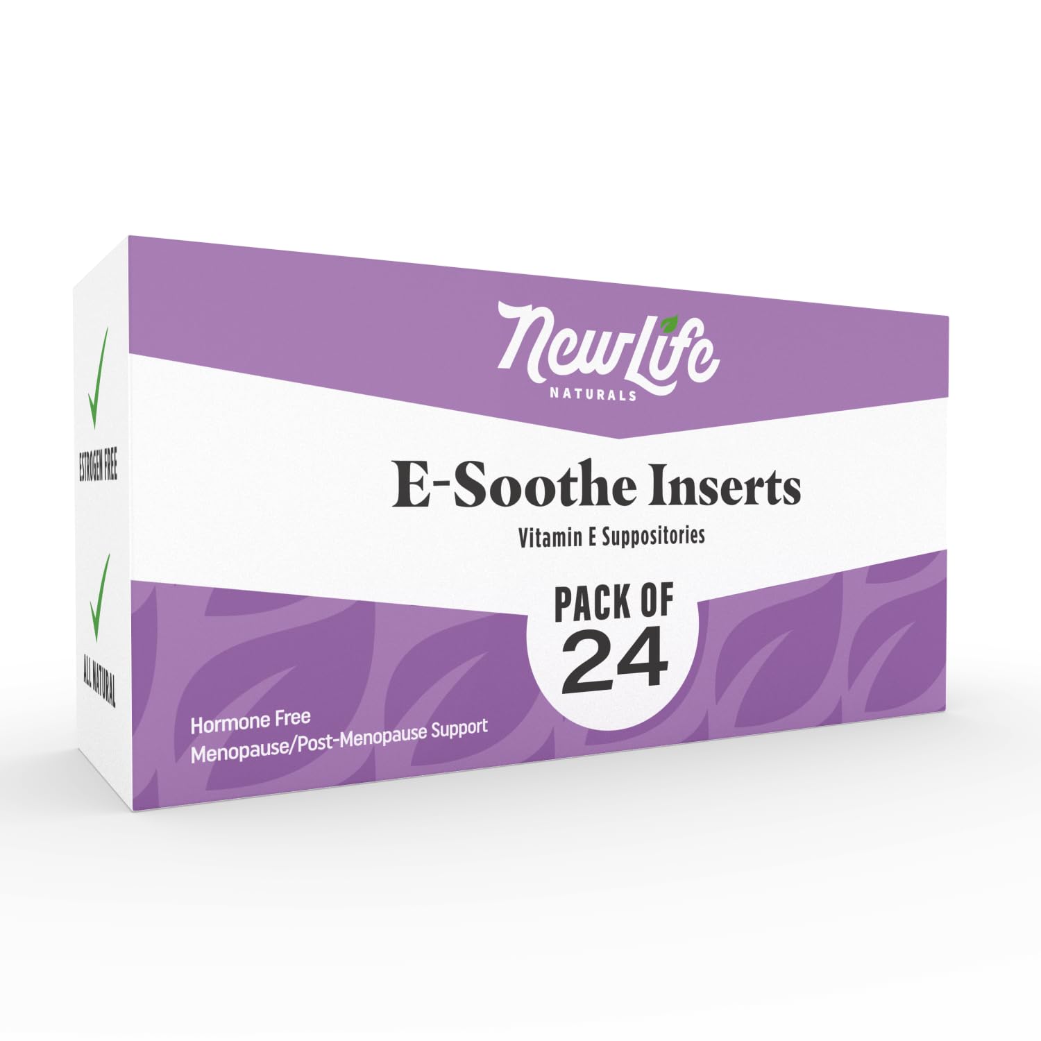 NewLife Naturals Vitamin E Suppositories 38IU - Vaginal Dryness Irritation Menopause Atrophy Relief NewLife Naturals uk supplements