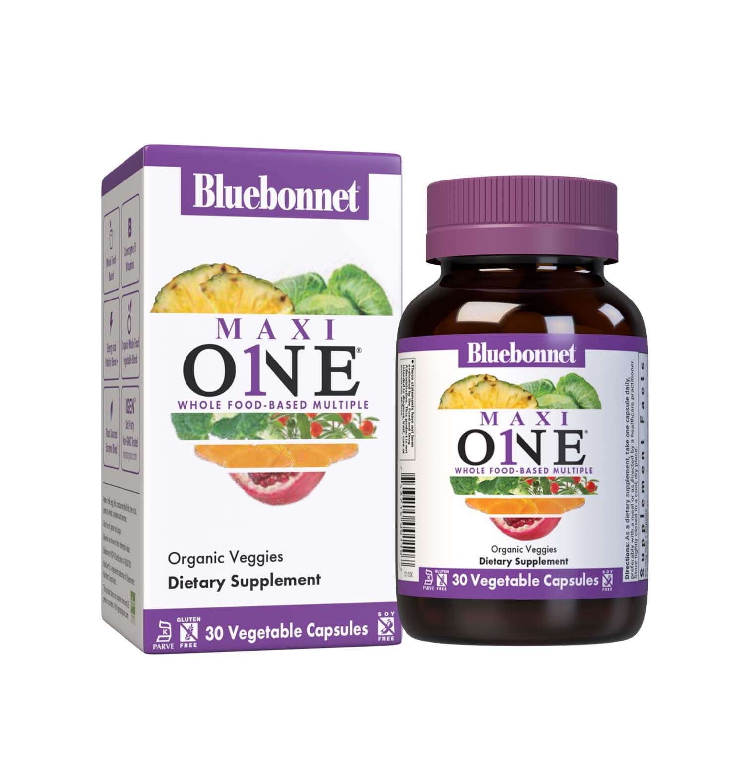 Bluebonnet Maxi One Iron Caplets, 30 Count (743715001107) BlueBonnet uk supplements