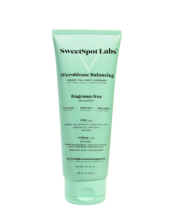 SweetSpot Labs Microbiome Balancing Feminine Wash, Clean, Gynecologist Tested & Approved SweetSpot Labs uk supplements
