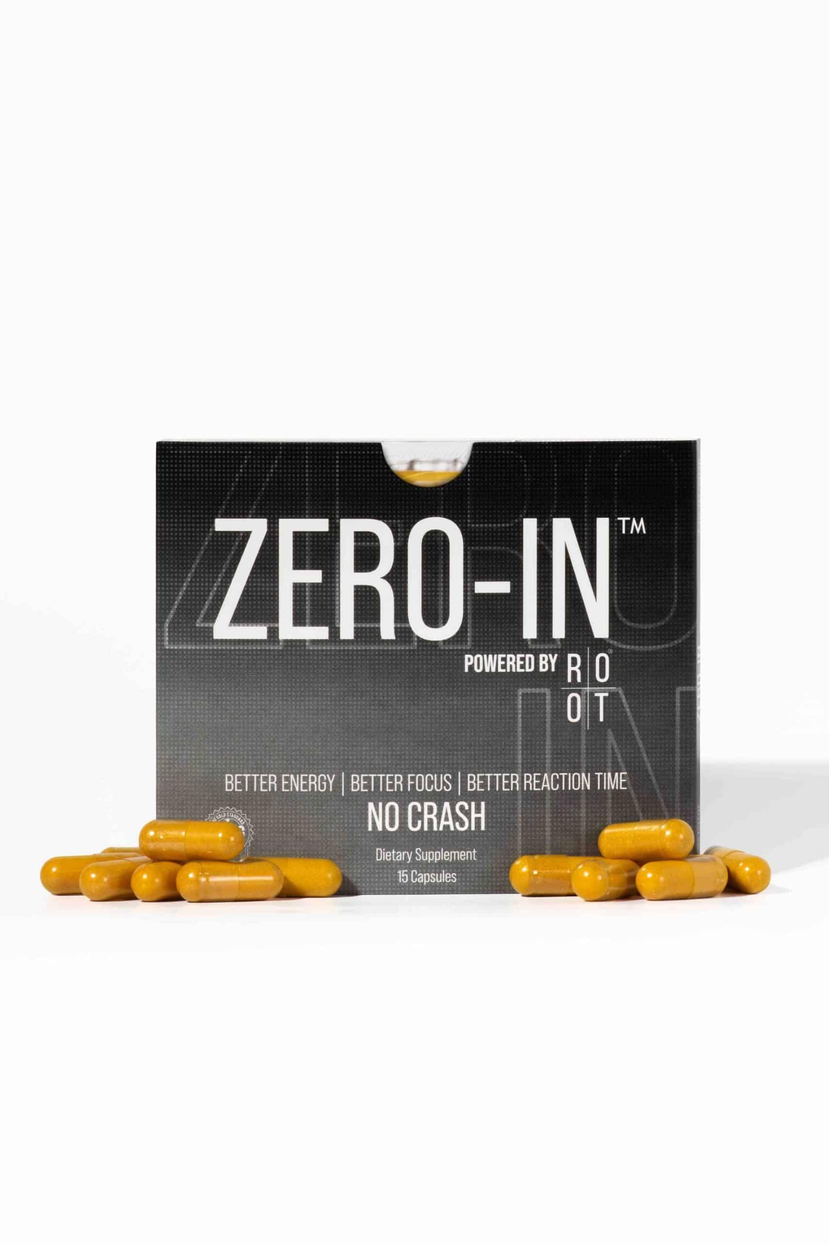 THEROOTBRANDS Root Wellness Zero-in by Dr. Rahm - Combination of Turmeric, Pine Bark Extract - 15 Capsules THEROOTBRANDS uk supplements