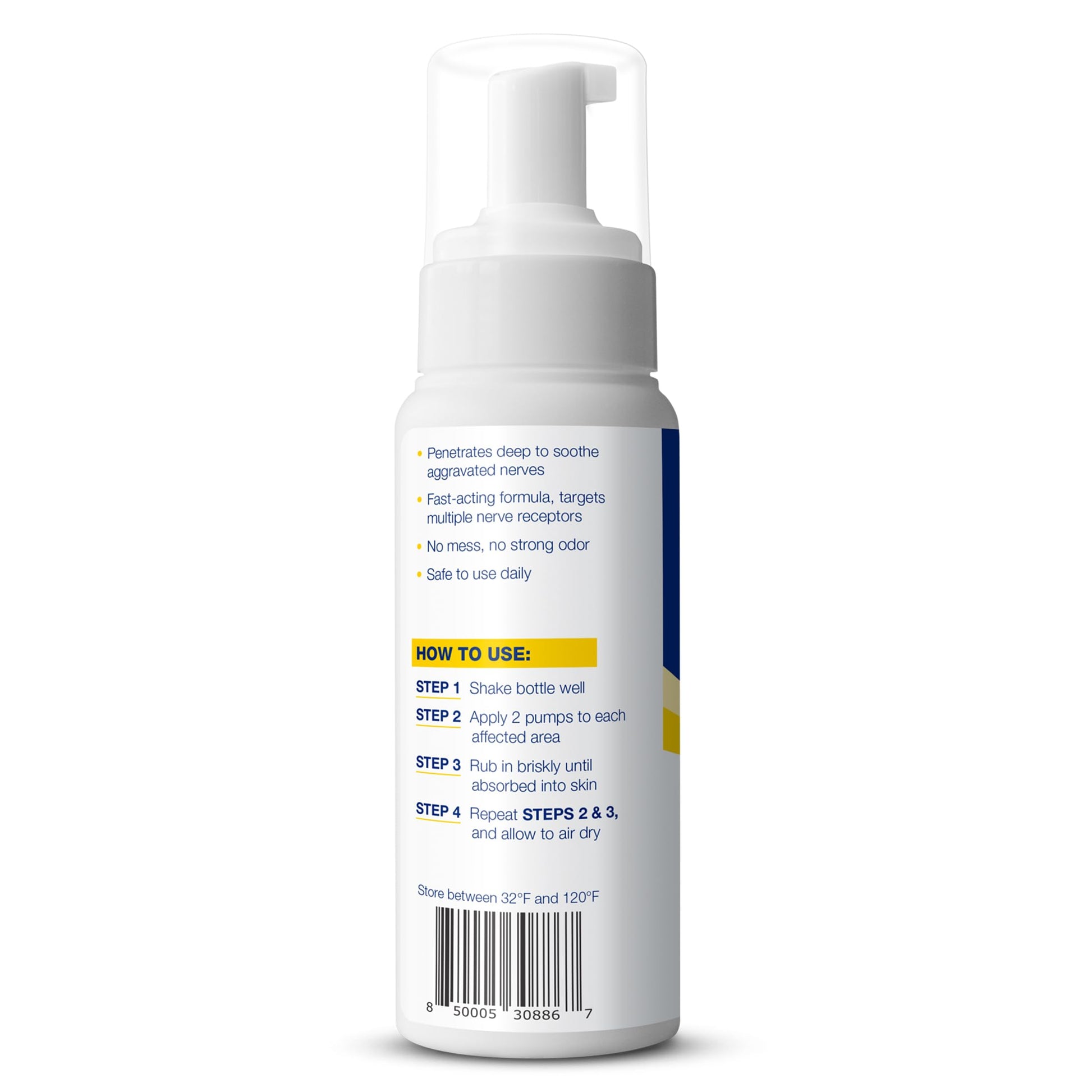 Theraworx Fast-Acting Nerve Relief Foam Aggravated Nerve Discomfort Relief - 7.1 oz - 1 Count Theraworx uk supplements