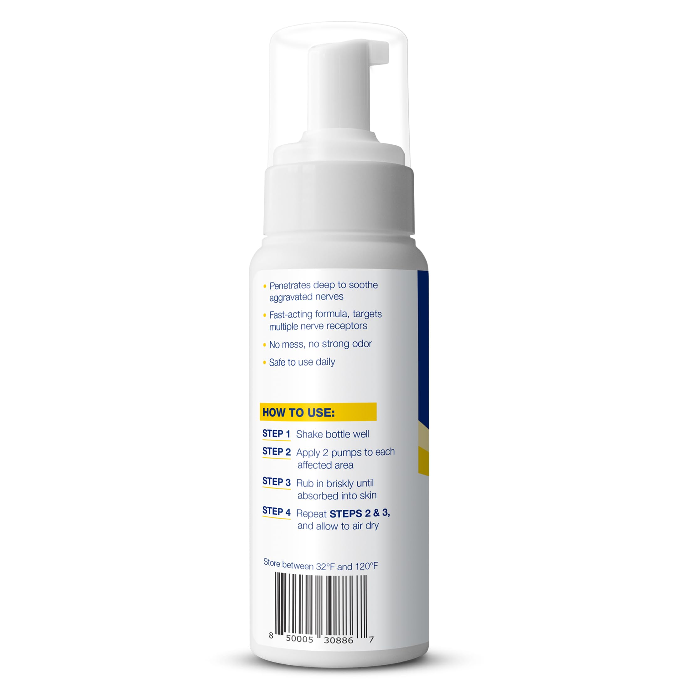 Theraworx Fast-Acting Nerve Relief Foam Aggravated Nerve Discomfort Relief - 7.1 oz - 1 Count Theraworx uk supplements