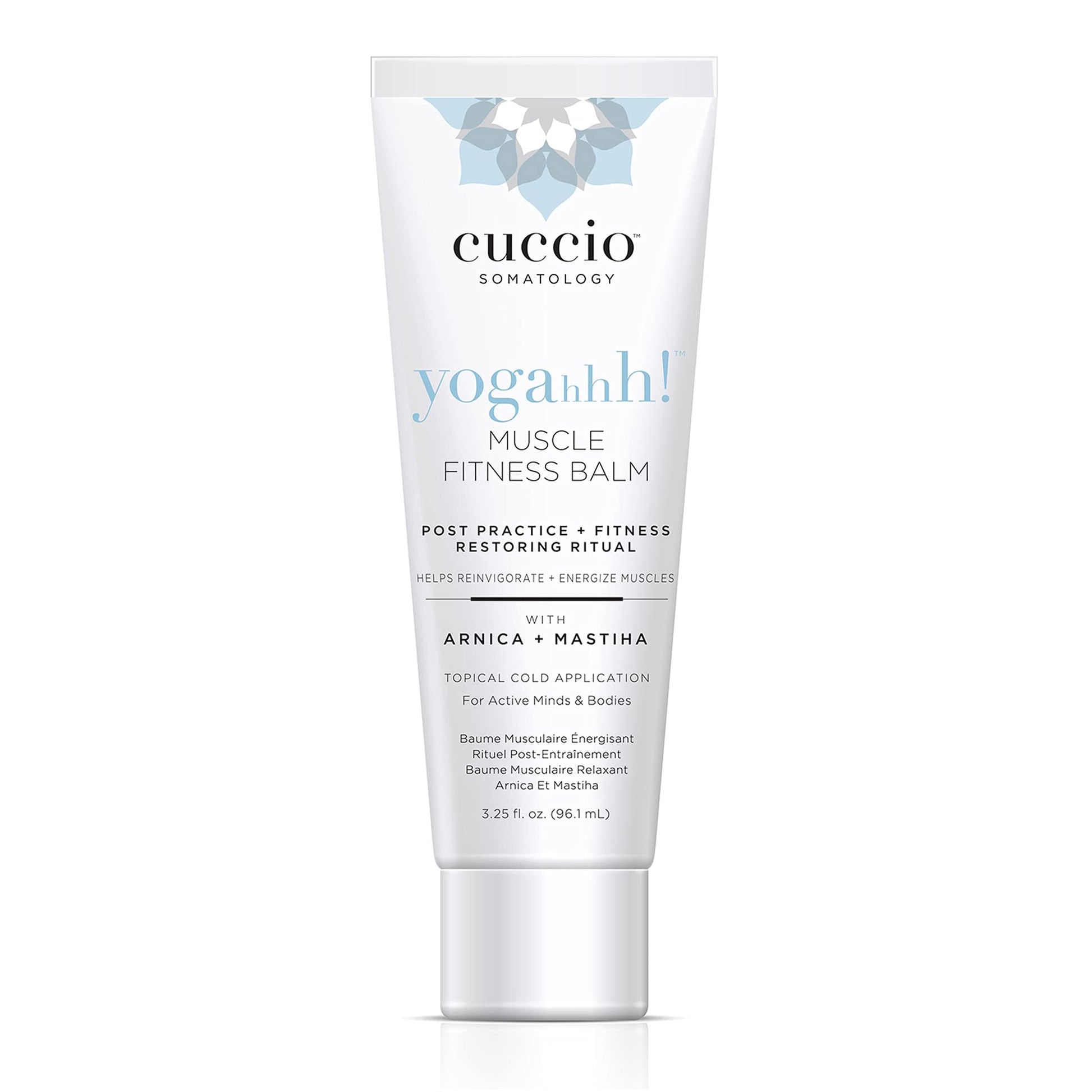 Cuccio Somatology Yogahhh Muscle Balm - Offers Soothing and Cooling Relief - Lightweight and Non Oily Finish - Helps Revitalize and Energize Muscles Post Rigorous Exercise - Paraben Free - 3.25 oz cuccio SOMATOLOGY uk supplements
