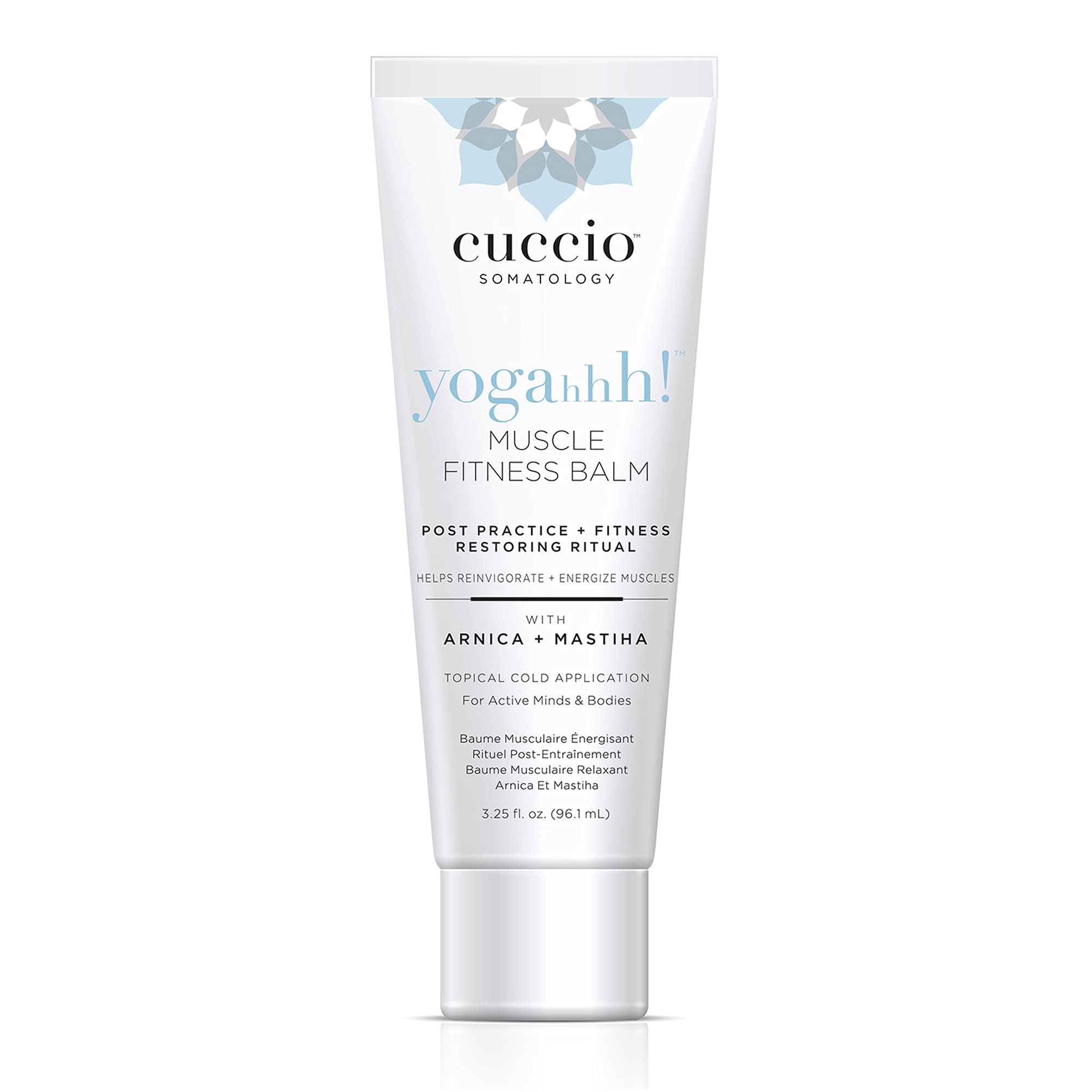 Cuccio Somatology Yogahhh Muscle Balm - Offers Soothing and Cooling Relief - Lightweight and Non Oily Finish - Helps Revitalize and Energize Muscles Post Rigorous Exercise - Paraben Free - 3.25 oz cuccio SOMATOLOGY uk supplements