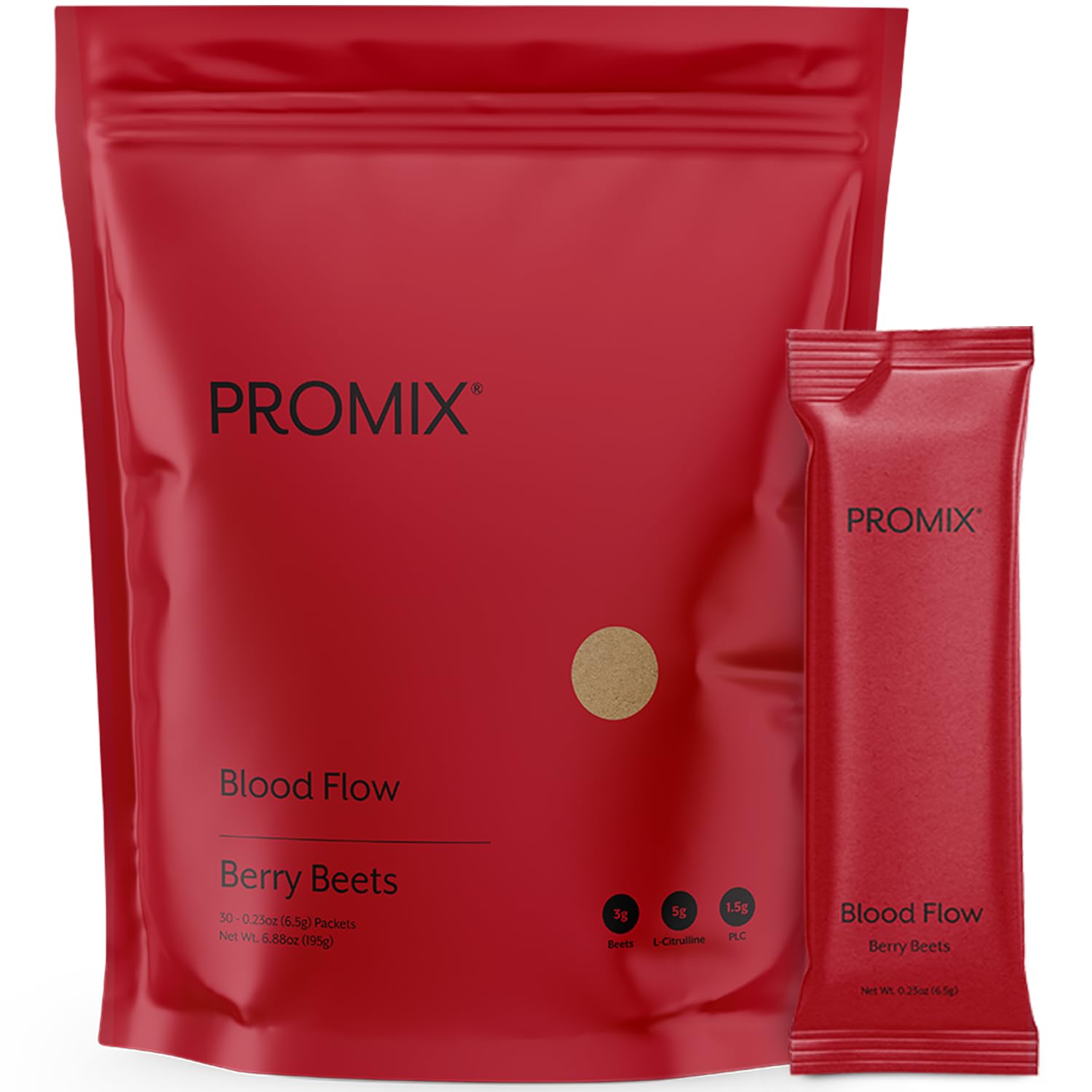 ProMix Nutrition Blood Flow - Nitric Oxide Supplement with Organic US Beet Root Powder - Cold Pressed, Low Temp Dehydration - 30 Servings ProMix Nutrition uk supplements