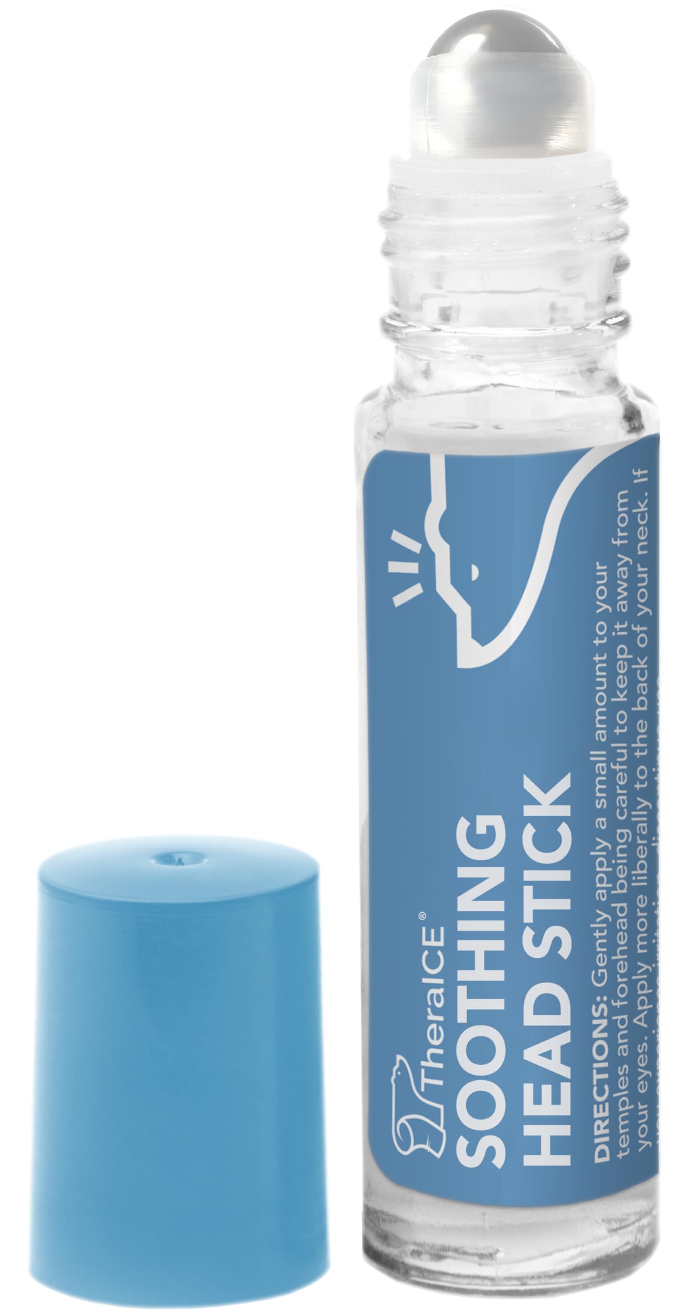 TheraICE Soothing Head Stick 10 ml (.33-Oz) Essential Oil Roll on Aromatherapy TheraICE Rx uk supplements