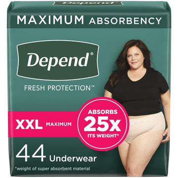 Depend Fresh Protection Adult Incontinence Underwear for Women Depend uk supplements