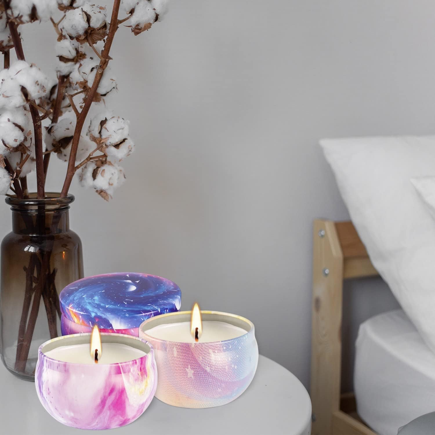 Scented Candles Aromatherapy Candles for Stress Relief,Soy Wax Candles Gifts for Women pliadvbu uk supplements