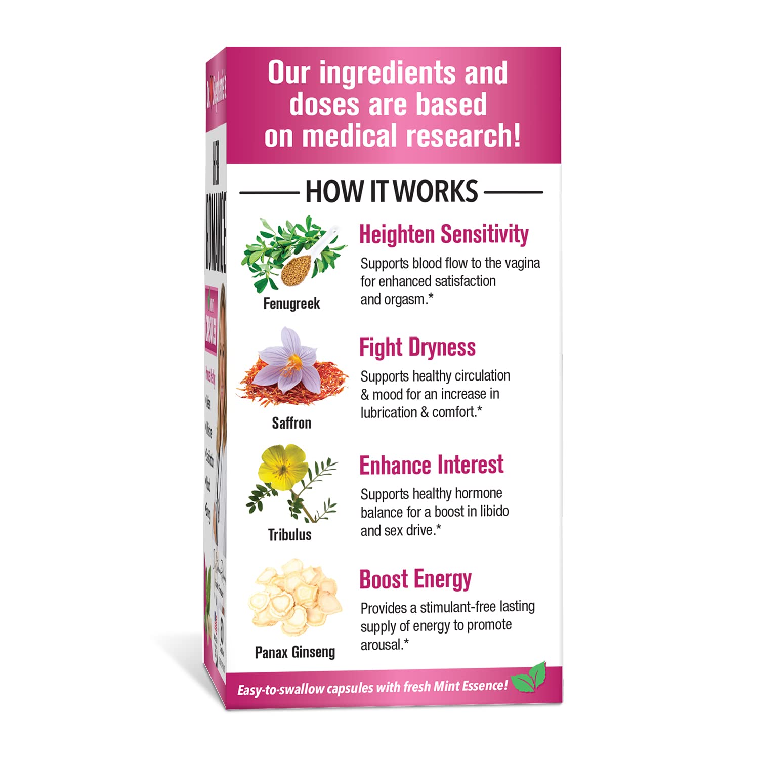 Pharmaganics Dr. Stephanie's Her Romance - Natural Hormone Balance Support for Women Pharmaganics uk supplements
