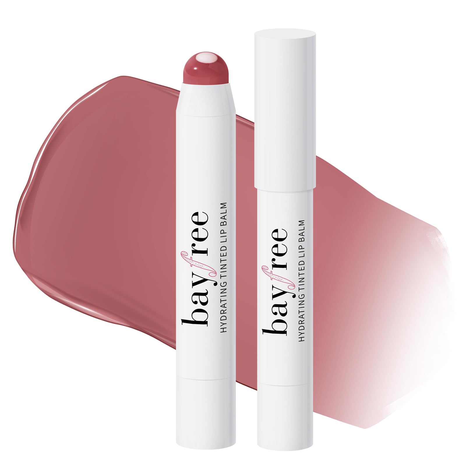bayfree Tinted Lip Balm Plumper, Glossy, Pump Lips, Lightweight, Moisturize & Tint with Jojoba Seed Oil, Vegan Lipbalm Lip Care, Vintage Violet bayfree uk supplements