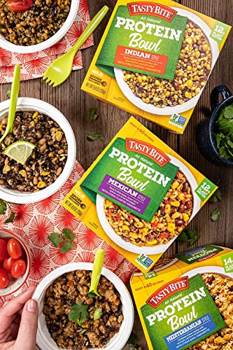 TASTY BITE Mexican Protein Bowl, 8.8 Ounce, Pack of 6, Ready to Eat, Microwaveable TASTY BITE uk supplements