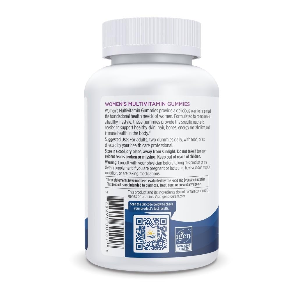 Nordic Naturals Women's Multivitamin Gummies, Mixed Berry - 60 Gummies - Support for Healthy Skin, Hair, Bones, Energy & Immunity - Non-GMO, Vegetarian - 30 Servings Nordic Naturals uk supplements