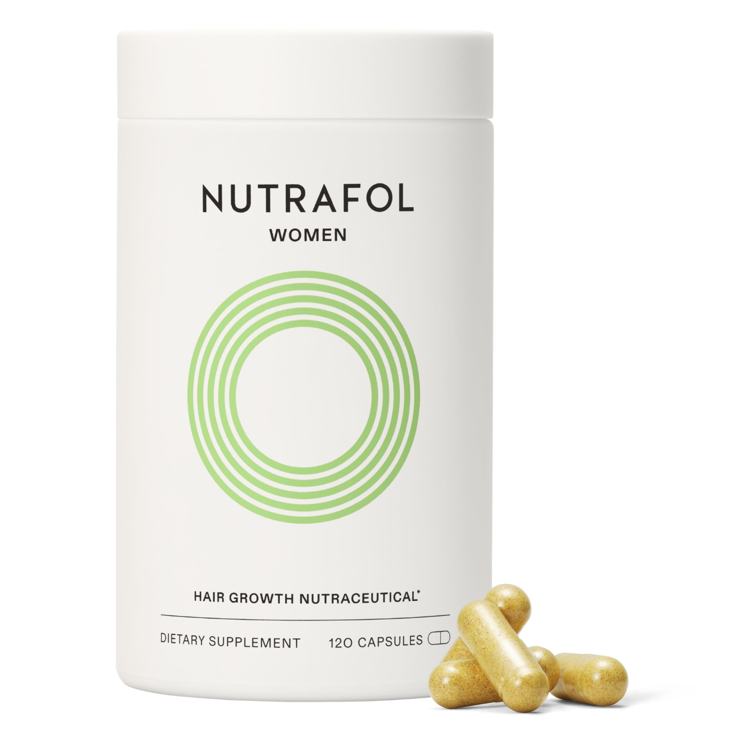 Nutrafol Women's Hair Growth Supplements, Ages 18-44, Clinically Proven for Visibly Thicker and Stronger Hair, Dermatologist Recommended - 1 Month Supply Nutrafol uk supplements