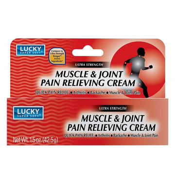 Lucky Super Soft Muscle & Joint Pain Relieving Cream, 1.5 Ounce Lucky Super Soft uk supplements
