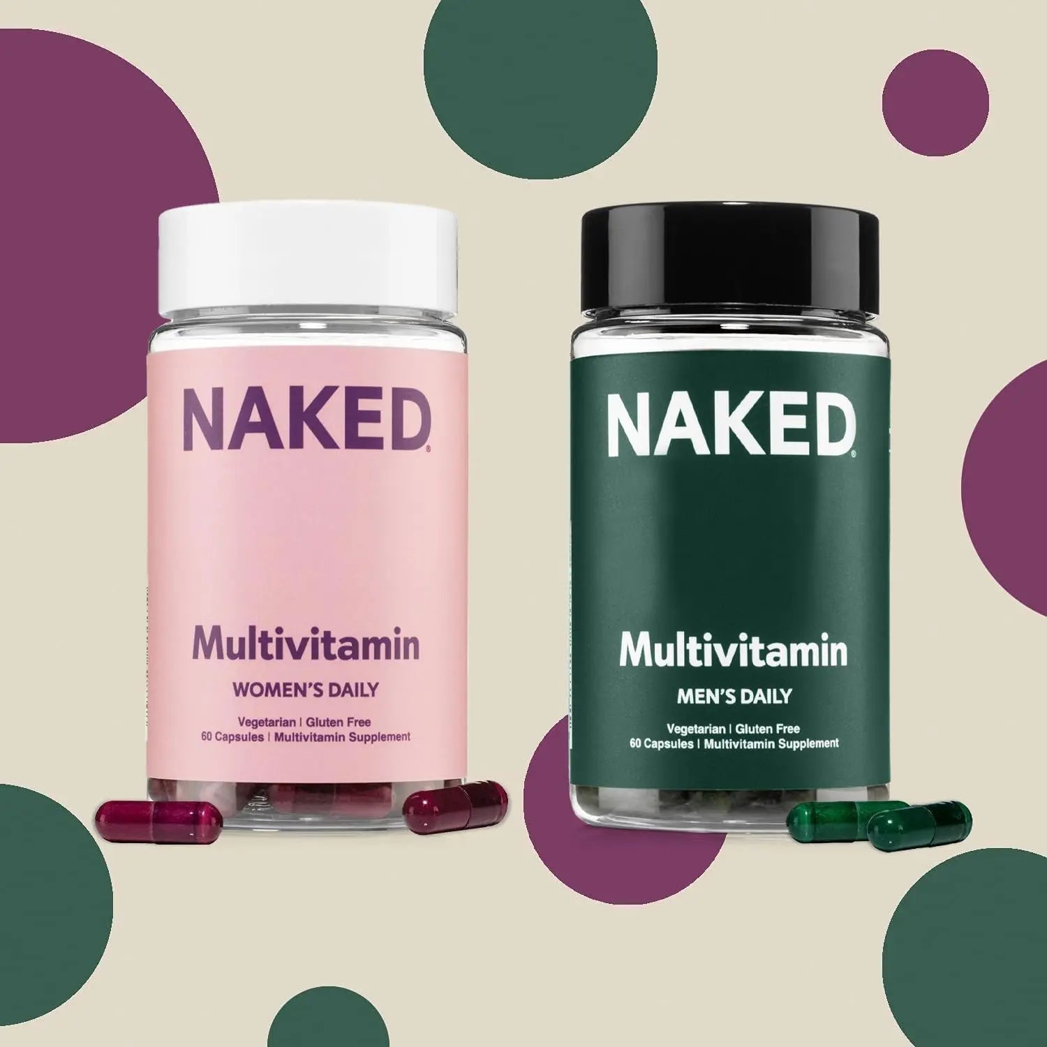 NAKED Nutrition Women's Multi - Daily Multivitamin - Vitamins A, C, E, Selenium, Zinc, Fruit and Super Green Extracts, to Boost Immune Support NAKED uk supplements