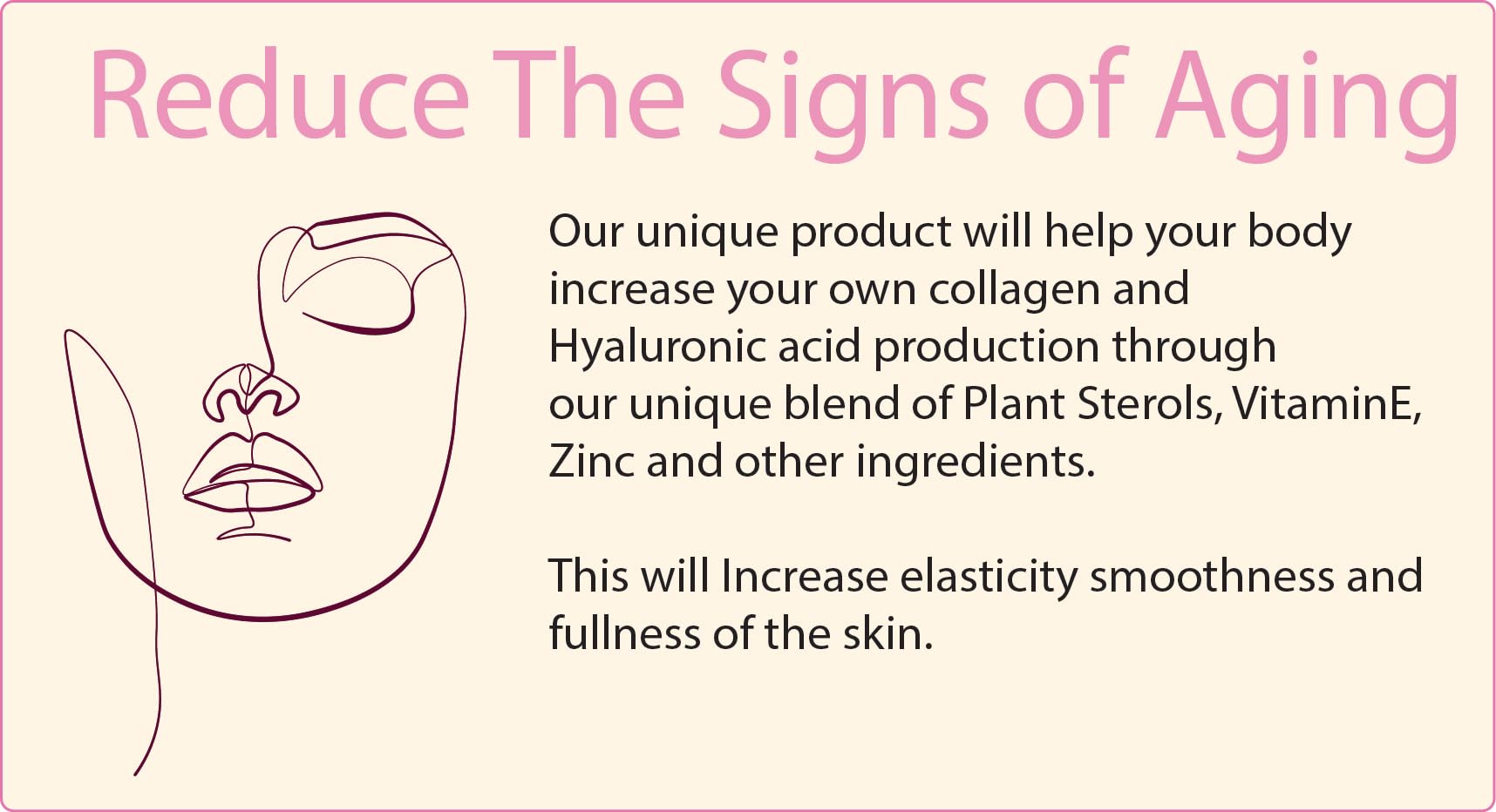 Do Good Sups The Looker 60 Caps- Skin Hair and Nails Vitamins - Natural Collagen Production - Reduces Hair Thinning - Skin Elasticity - Skin Moisture - Plant Sterols Bromelain Zinc Vitamin E Selenium Do Good Sups uk supplements