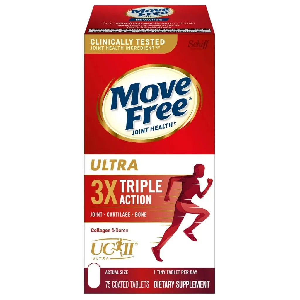 Move-Free Ultra Triple Action Joint Supplement 75 Tablets Aus Healthcare uk supplements