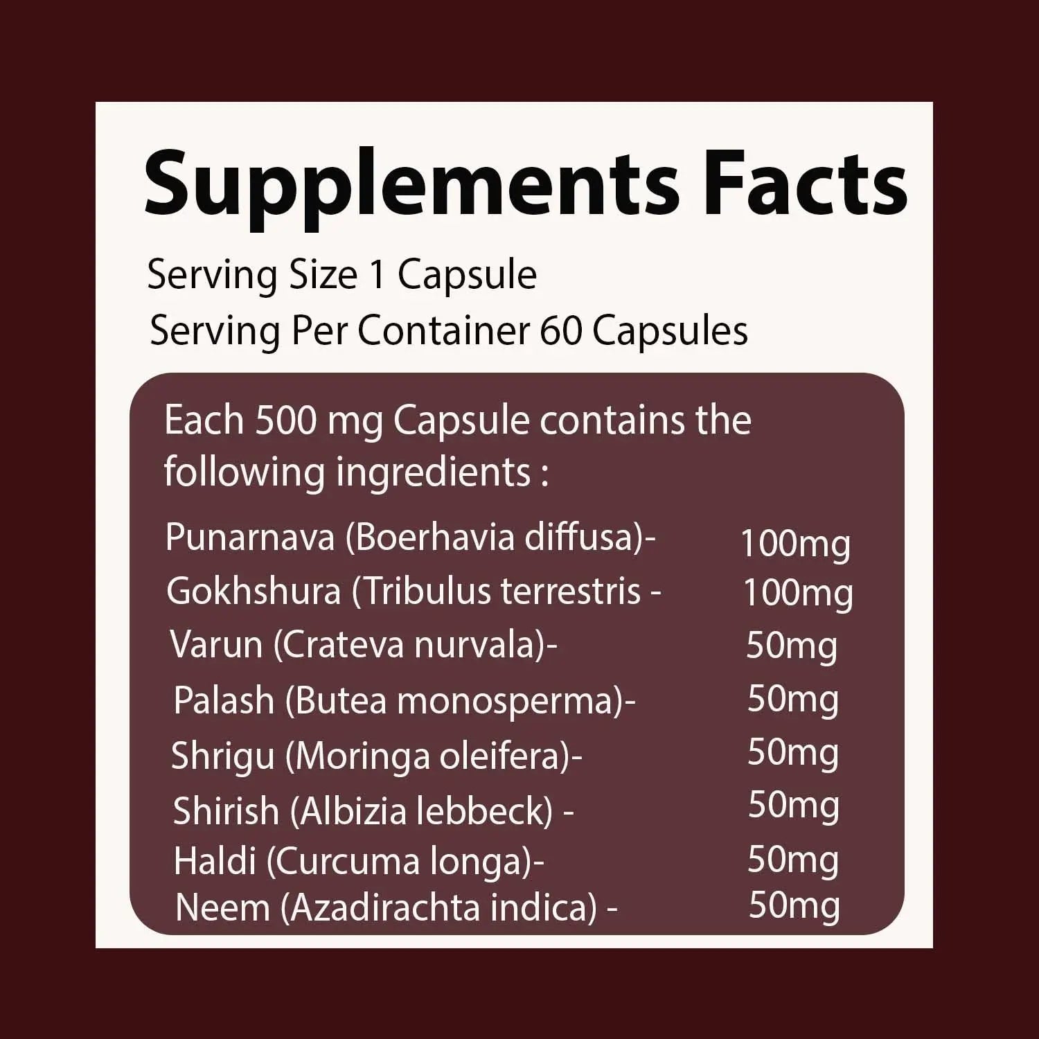 VEDIKROOTS UroEase | Ayurvedic Herbal Supplement for Kidney Health & Uric Acid Levels | Supports Urinary Tract Health | 60 Veg Capsules VEDIKROOTS uk supplements
