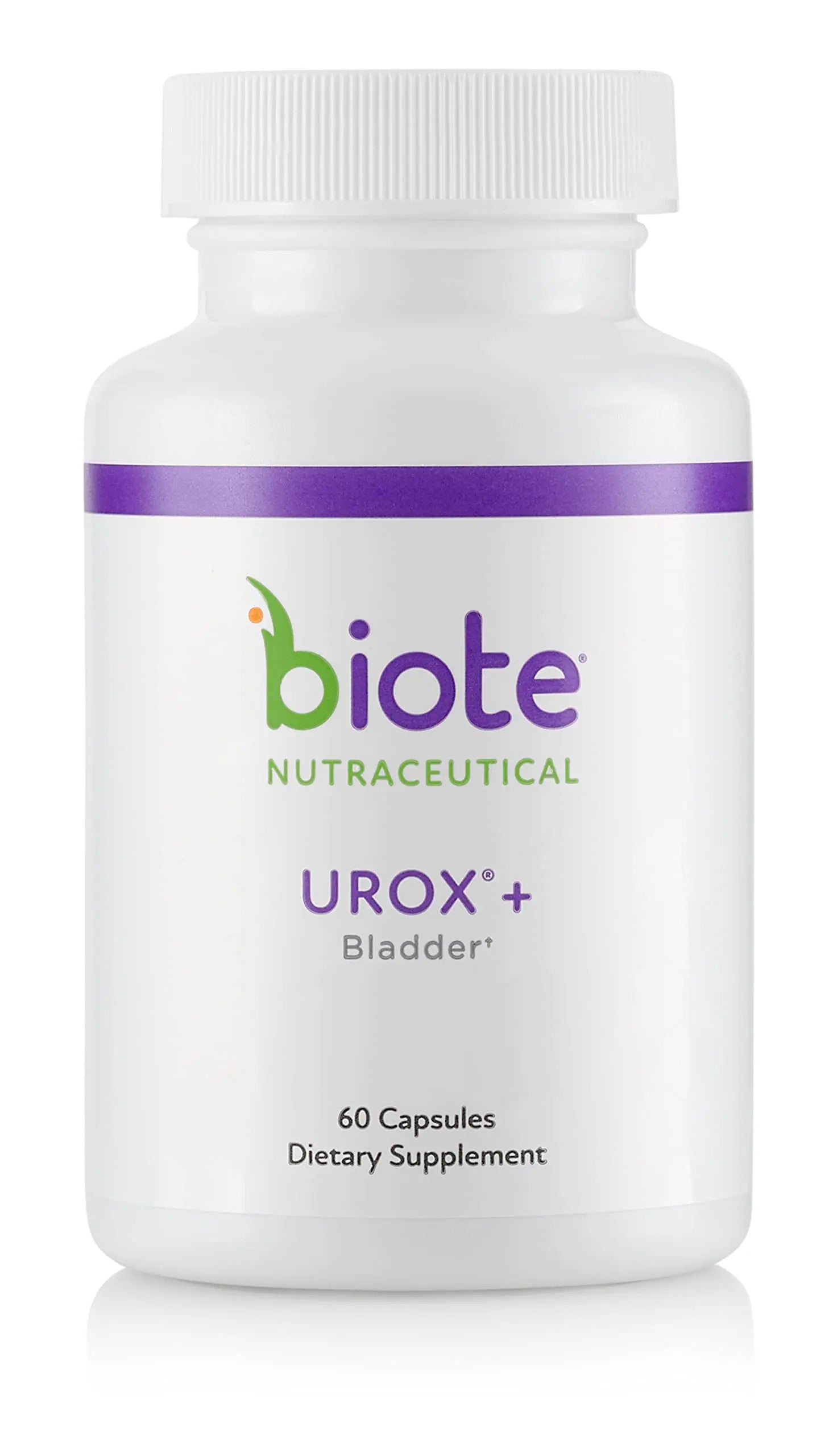 Biote Nutraceuticals - Urox+ - Bladder Health (60 Capsules) Biote uk supplements
