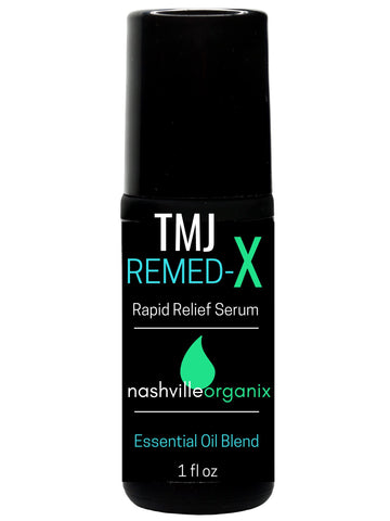 Dr. A's TMJ Remed-X Rapid Relief Serum | Deep Muscle & Jaw Tension Essential Oil Cream Doctor Angela Essential uk supplements
