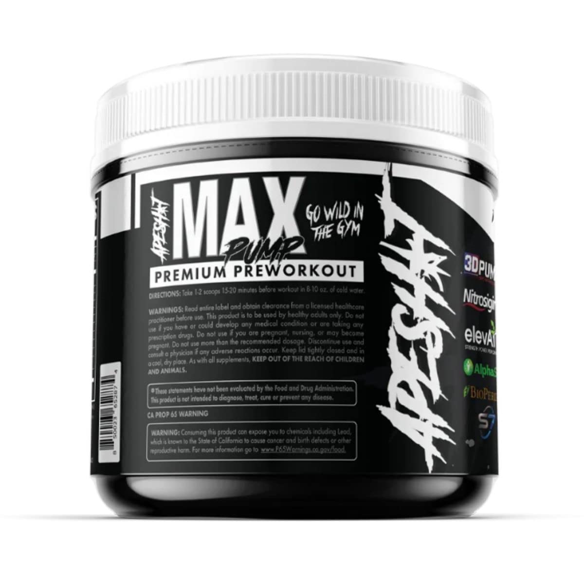 Primeval Labs ApeSh*t Max Pump Premium Pre-Workout | Muscle Pump & Vascularity Primeval Labs uk supplements