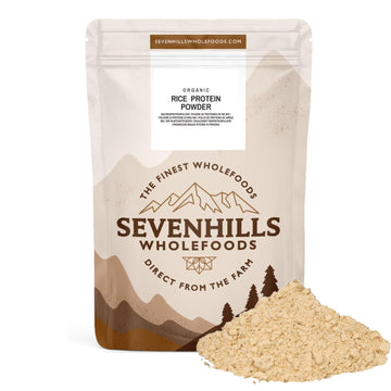 Sevenhills Wholefoods Organic Rice Protein Powder 500g Sevenhills Wholefoods uk supplements