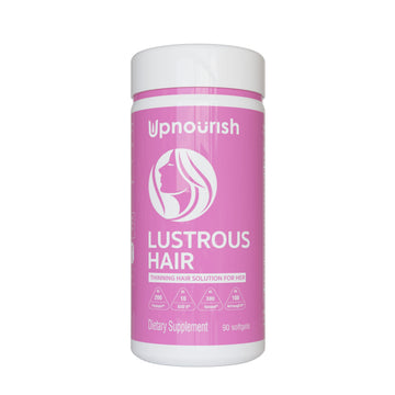 UpNourish Hair Growth Vitamins for Women - Proven Hair Supplement with KERANAT, DHT Blocker PHYTOPIN, Biotin 5000 mcg & SOD, Hair Vitamins for Faster Hair Growth, Hair Loss & Thinning Hair - 90 ct UpNourish uk supplements