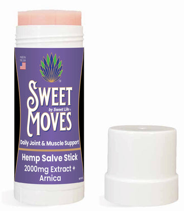 Sweet Life | Hemp Salve Stick | 2000mg | Small Business | Organic | Body Balm | Muscle Comfort Sweet Life uk supplements