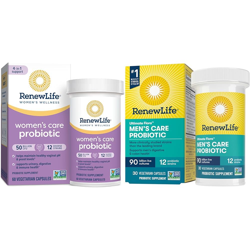 Renew Life Women's Probiotic Capsules, 50 Billion CFU Guaranteed, Supports Vaginal Renew Life uk supplements