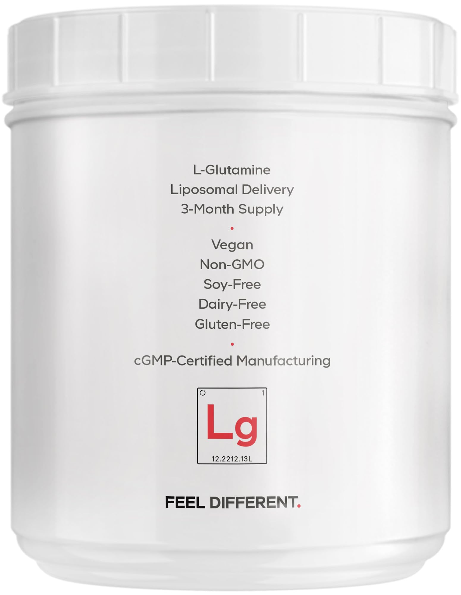 Codeage Liposomal L-Glutamine Powder - High-Potency L-Glutamine 5,000 mg per Serving - 3-Month Supply - Liposomal Delivery, Free-Form Amino Acid, Unflavored Glutamine - Non-GMO Gluten-Free - 16.67 oz Codeage uk supplements