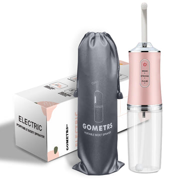 Electric Portable Bidet -Mobile Toilet Shower-Butt Shower Replacing Wet Wipes - for Travel GOMETRS uk supplements