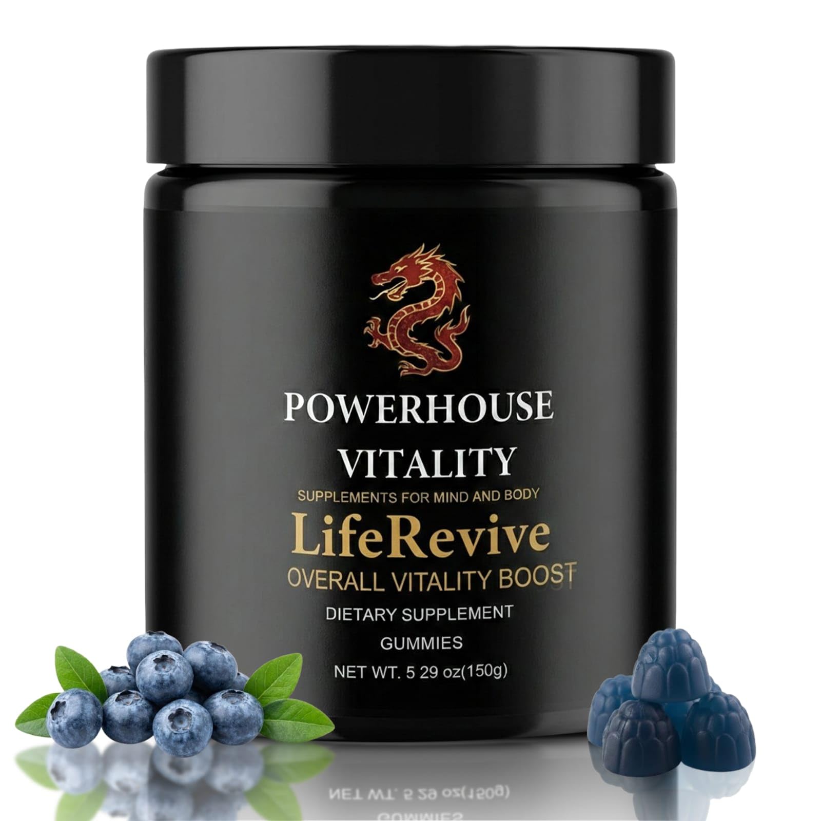 Powerhouse Vitality LifeRevive - Overall Vitality Boost | Vitamin Gummies for Men & Women Powerhouse Vitality uk supplements