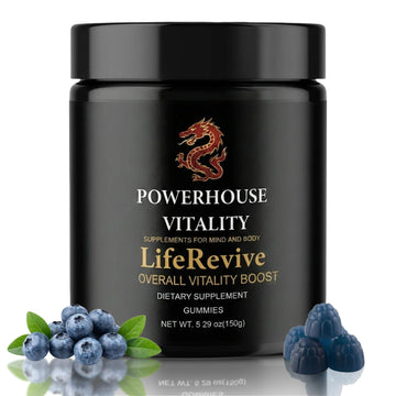 Powerhouse Vitality LifeRevive - Overall Vitality Boost | Vitamin Gummies for Men & Women Powerhouse Vitality uk supplements