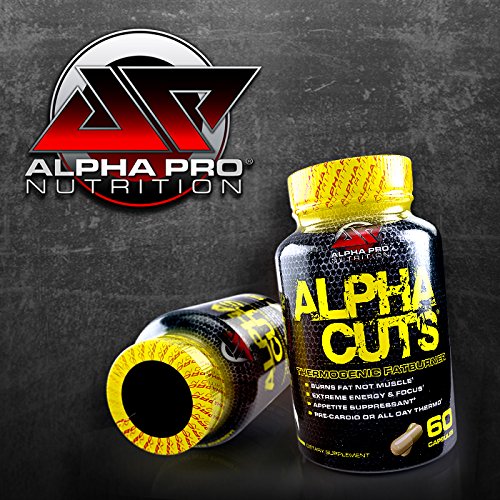 ALPHA CUTS Capsules Fat Burner Thermogenic Men Women Pre Cardio Workout Weight Loss ALPHA CUTS uk supplements