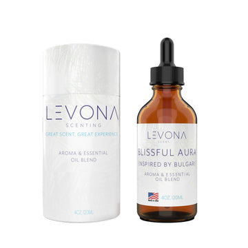 Levona Scent Essential Oils for Diffuser: Blissful Aura Inspired by Bulgari with Notes of Amber LEVONA SCENT uk supplements