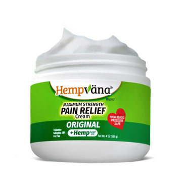 Hempvana Maximum Strength Relief Cream. Hemp Seed Oil for Muscles & Joints, AS SEEN ON TV, Odor-Free, Non-Greasy, Long-Lasting Relief Hempvana uk supplements