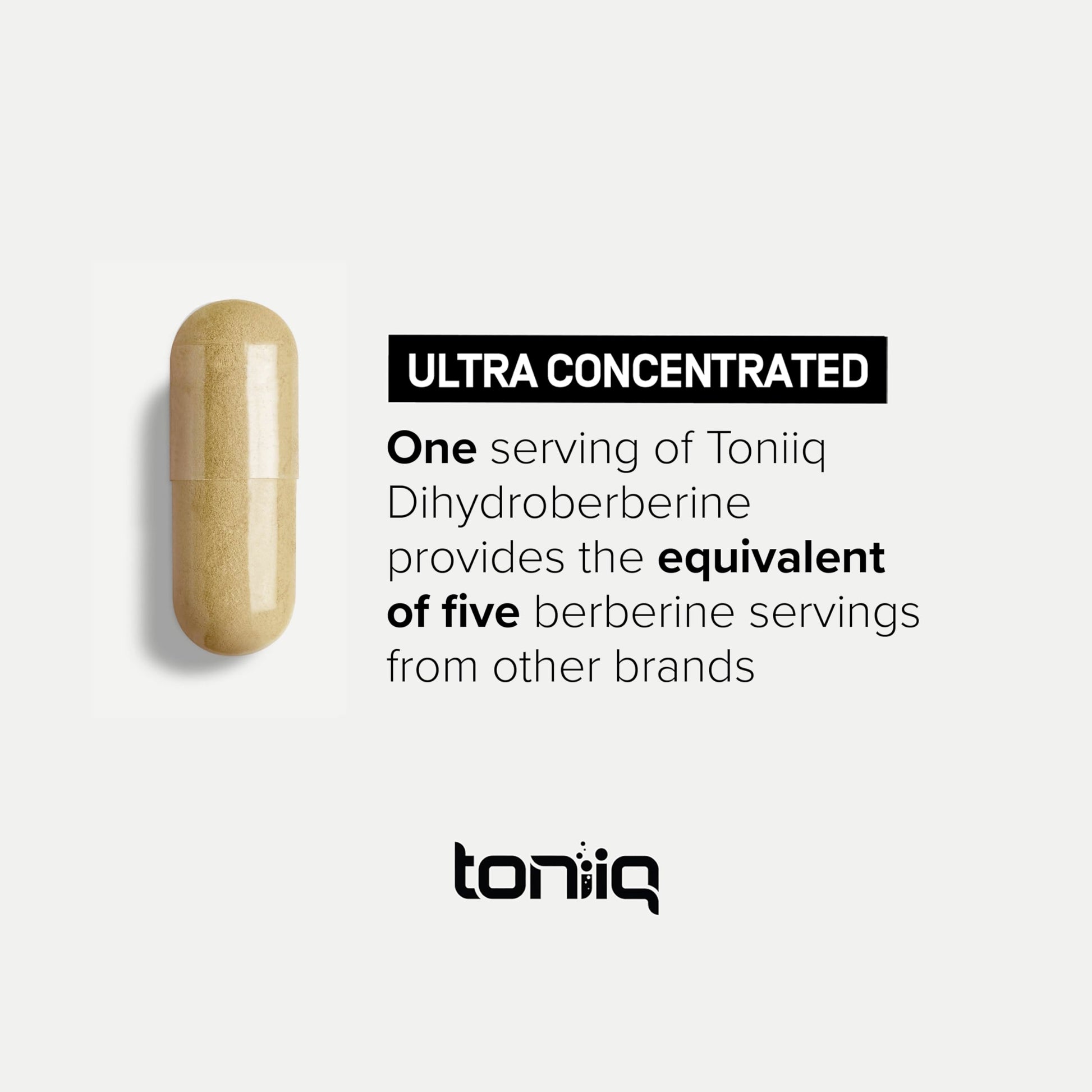Toniiq Dihydroberberine Supplement - Ultra High Potency 1,000mg Formula with GlucoVantage, 10:1 Ceylon Cinnamon & 50:1 Milk Thistle - Third-Party Lab Tested Toniiq uk supplements